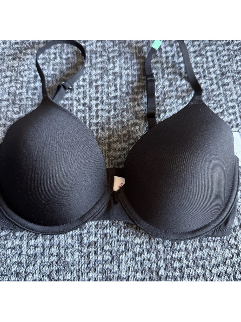 34B Black T-Shirt Bra SO kohls NWT wired solid new braciel bundles deals save
